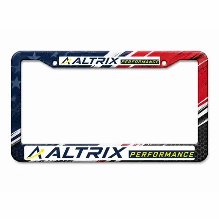 License Plate Frames - Custom Ribbons Now