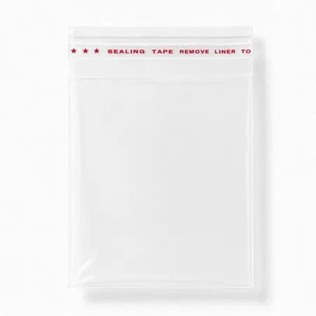 Resealable Clear Poly Bags - Custom Ribbons Now