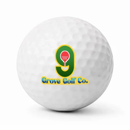 Full Color Golf Balls - Custom Ribbons Now