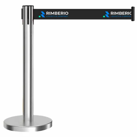 Retractable Belt Stanchions - Custom Ribbons Now