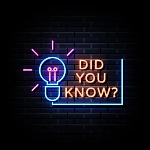 Did You Know Neon Sign - Custom Ribbons Now