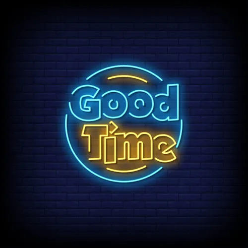 Good Time Neon Sign - Custom Ribbons Now