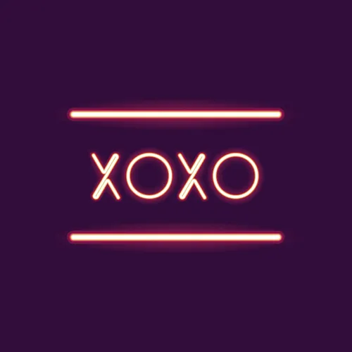Xoxo Neon Sign - Custom Ribbons Now