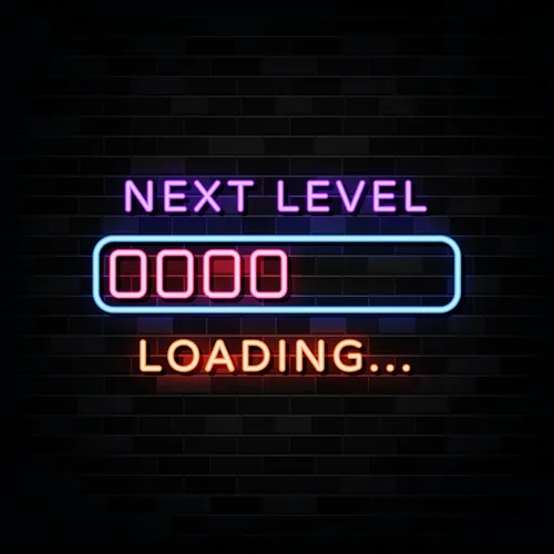 Next Level Neon Sign - Custom Ribbons Now