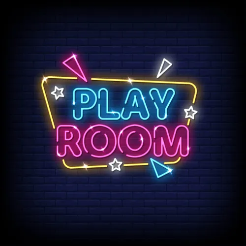 Play Room Neon Sign - Custom Ribbons Now