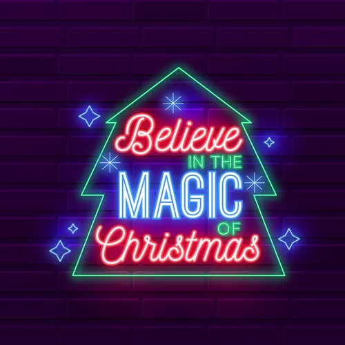 Believe in the Magic of Christmas - Custom Ribbons Now