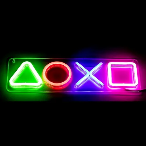 Controller Neon Sign - Custom Ribbons Now