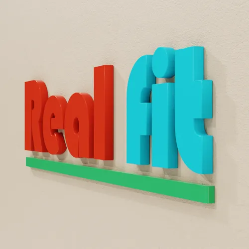 Painted Solid Acrylic Letters - Custom Ribbons Now