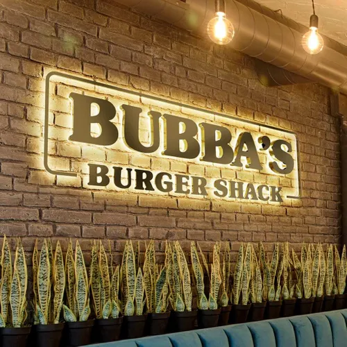 Back Lit Sign - Custom Ribbons Now