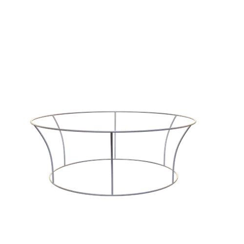 Custom Tapered Circle Personalized Trade Show Hanging Signs - Custom Ribbons Now