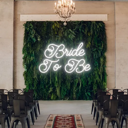 Bride To Be LED Neon Sign - Custom Ribbons Now