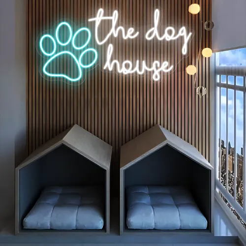 The Dog House Neon Sign - Custom Ribbons Now