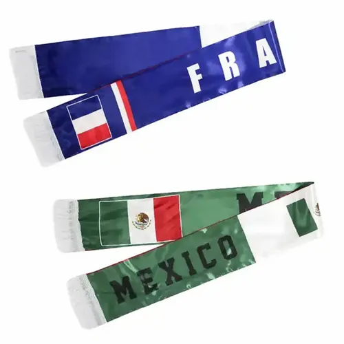 Soccer Fan Scarf - Custom Ribbons Now