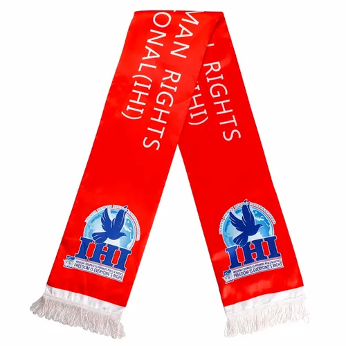 Soccer Fan Scarf - Custom Ribbons Now