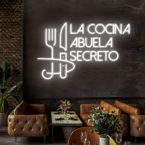 Restaurant Neon  Signs - Custom Ribbons Now