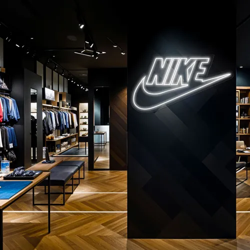Nike Neon Sign - Custom Ribbons Now