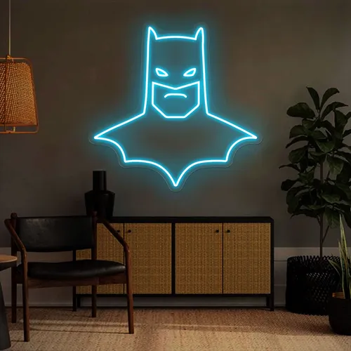 Batman Neon Sign - Custom Ribbons Now