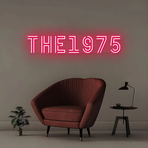 The 1975 Neon Sign - Custom Ribbons Now