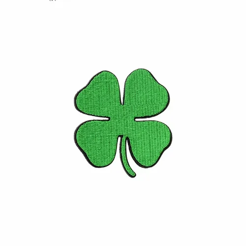 Lucky Four Leaf Clover Patch - Custom Ribbons Now