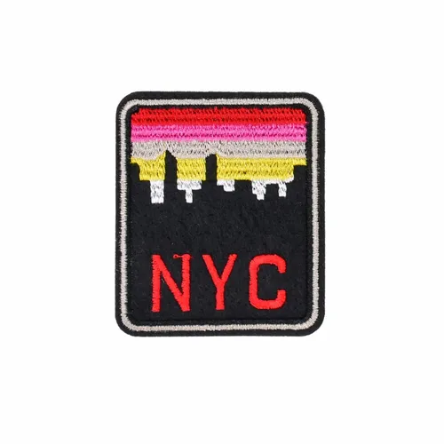 New York City Skyline Patch - Custom Ribbons Now