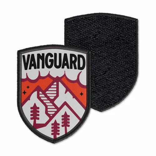Shield Vanguard Velcro Patch - Custom Ribbons Now