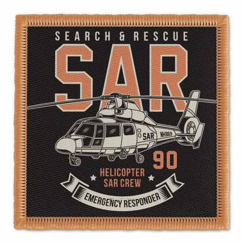 Search and Rescue Military Patch - Custom Ribbons Now