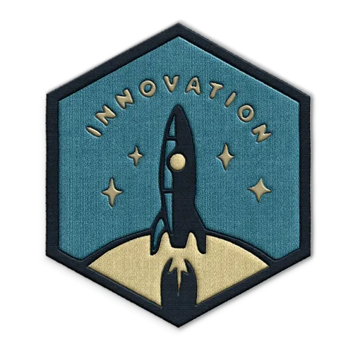 Innovation Hat Patch - Custom Ribbons Now