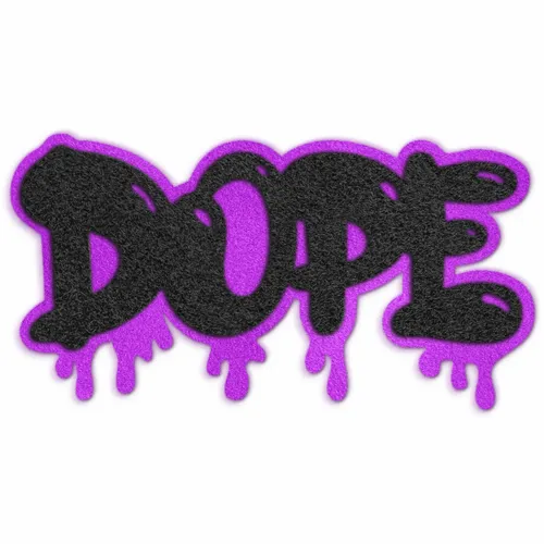 Dope Letterman Jacket Patch - Custom Ribbons Now