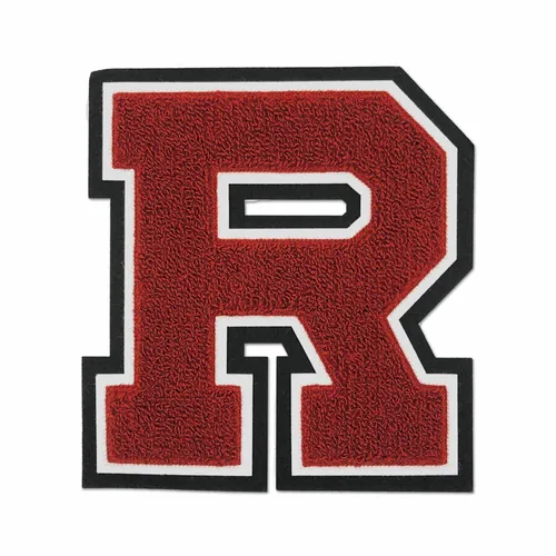 R Letterman Jacket Patch - Custom Ribbons Now