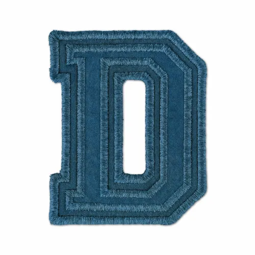 D Letterman Jacket Patch - Custom Ribbons Now