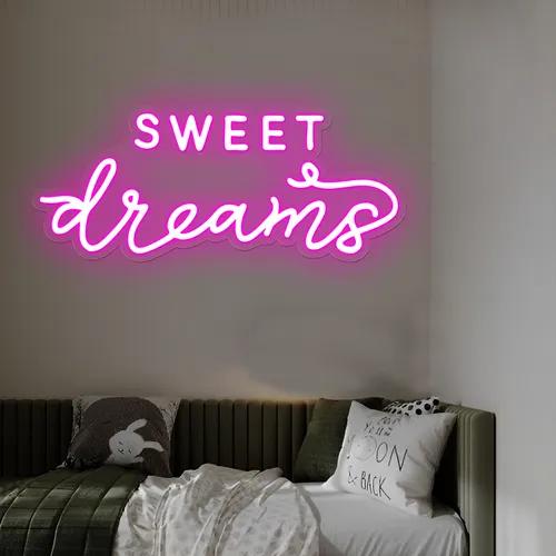 Dorm Room Neon Signs - Custom Ribbons Now