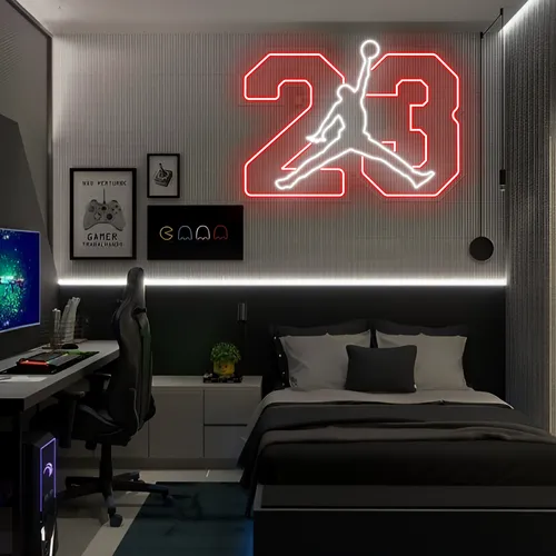 Jordan Neon Signs - Custom Ribbons Now