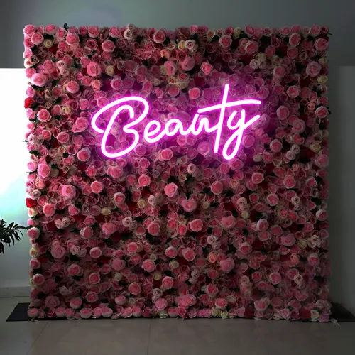 Radiant Beauty Pink Neon Sign - Custom Ribbons Now