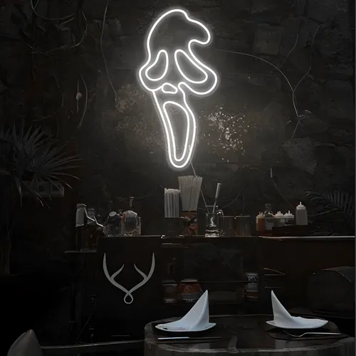 Valak Neon Sign - Custom Ribbons Now
