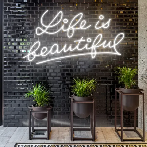 Oh Life is Beautiful - Custom Ribbons Now