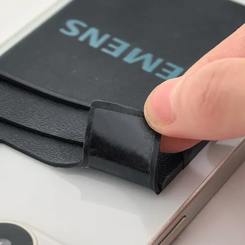 Silicone Phone Wallet Dual Card Holder - Custom Ribbons Now