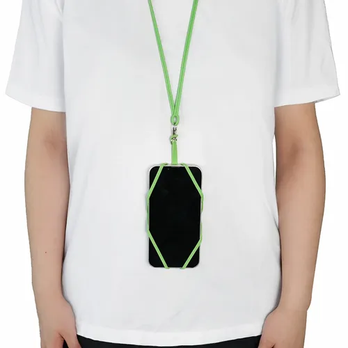 Lanyard Silicone Phone Wallet Holder - Custom Ribbons Now