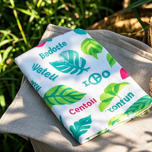 Linen Towels - Custom Ribbons Now
