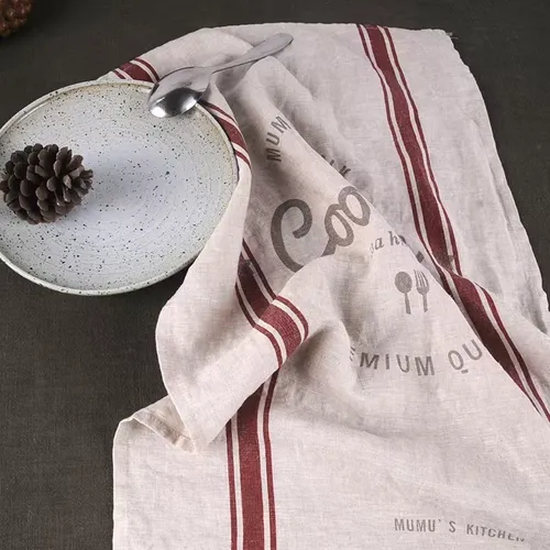 Linen Towels - Custom Ribbons Now