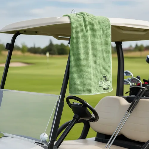 Custom Golf Towel - Custom Ribbons Now