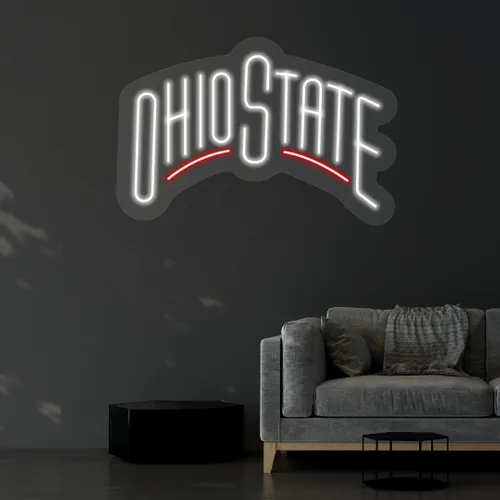 Custom Ohio State Neon Signs - Custom Ribbons Now