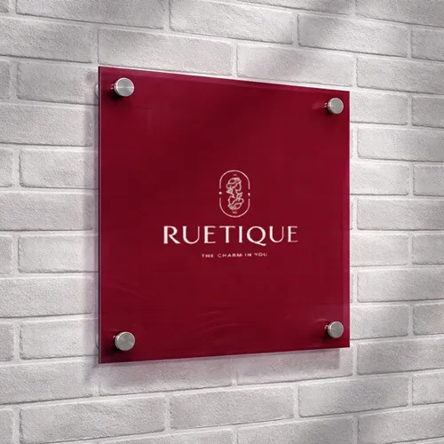 Printed Acrylic Signs - Custom Ribbons Now
