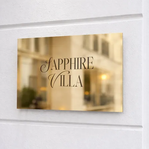 Print Stainless Steel Signs - Custom Ribbons Now