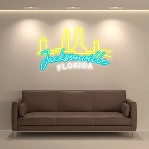 Custom Neon Signs In Jacksonville, FL - Custom Ribbons Now