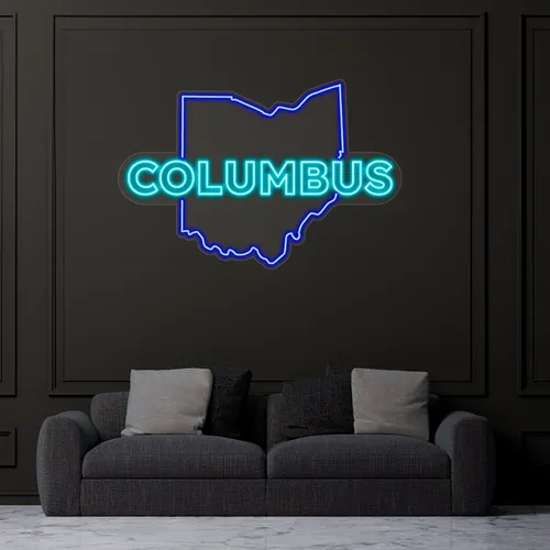 Custom Neon Signs In Columbus - Custom Ribbons Now