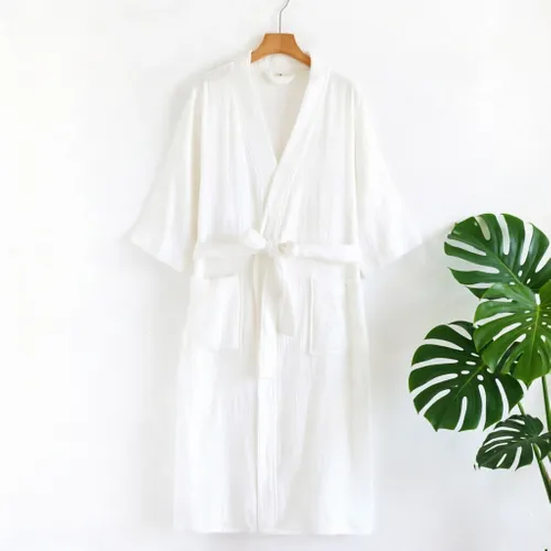 4 Layer Gauze Cotton Bathrobes - Custom Ribbons Now