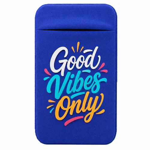Lycra Phone Card Wallet - Custom Ribbons Now