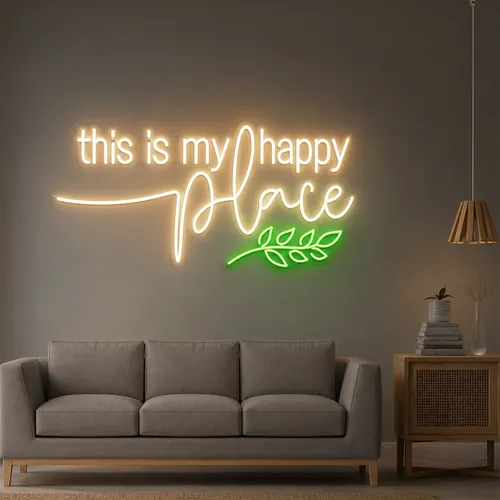 Custom Modern Neon Signs - Custom Ribbons Now