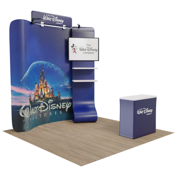 10' x 10' Trade Show Displays - Custom Ribbons Now