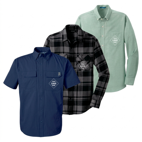 Woven Shirts - Custom Ribbons Now